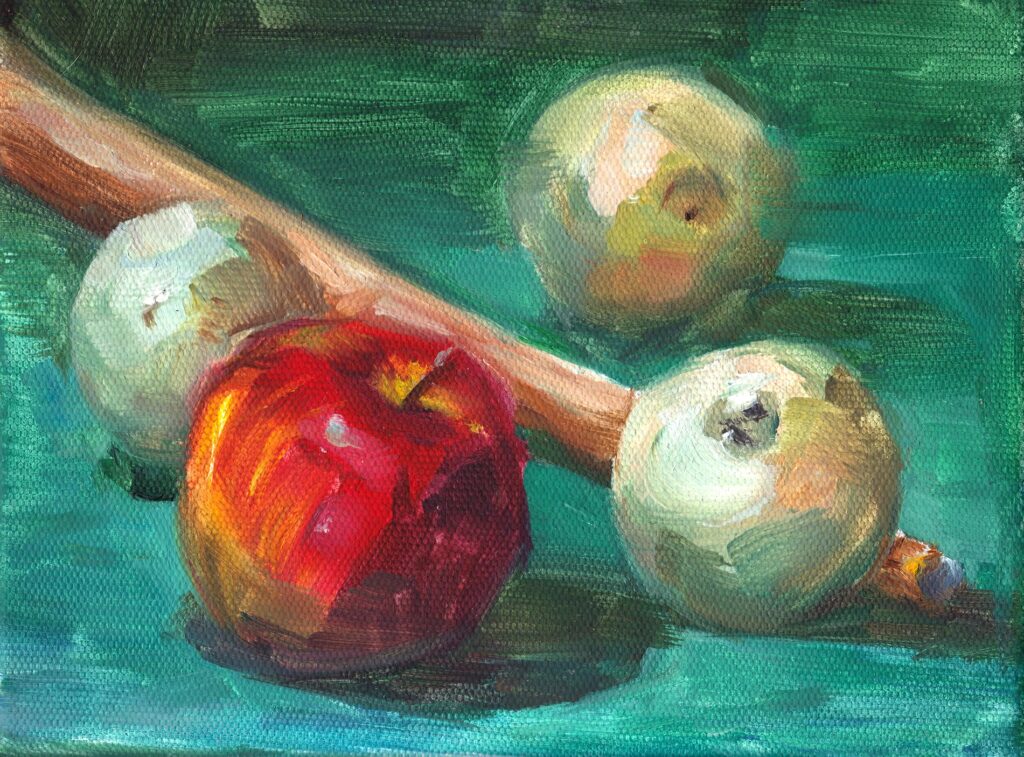 Jaxx Q Club Pool Food Painting